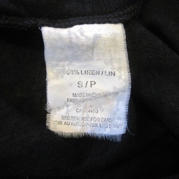 Vince Long Sleeve Linen Top - Picture 9 of 10